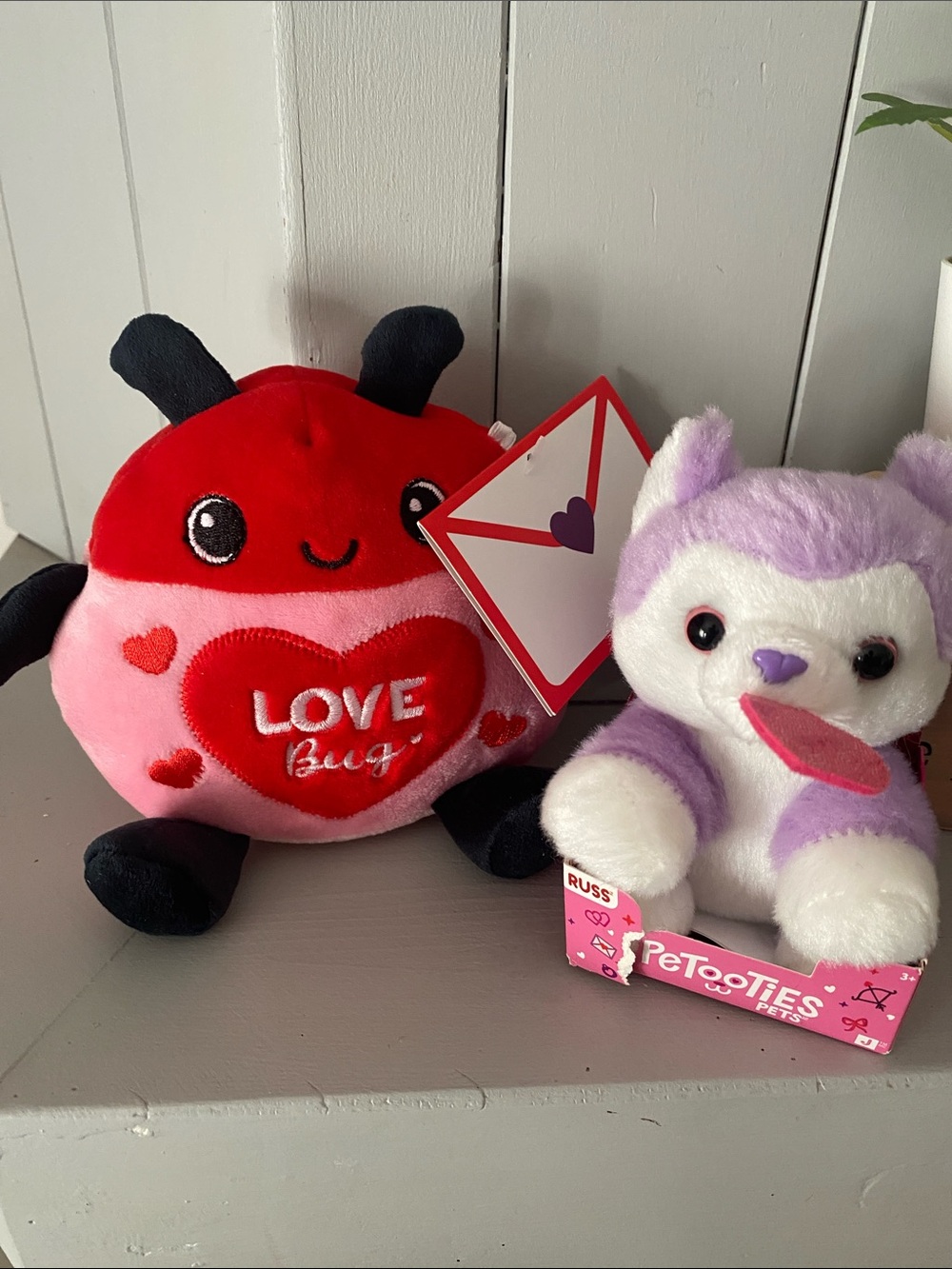 New🌈 DanDee Love Bug Gifts Petooties Puppy plush